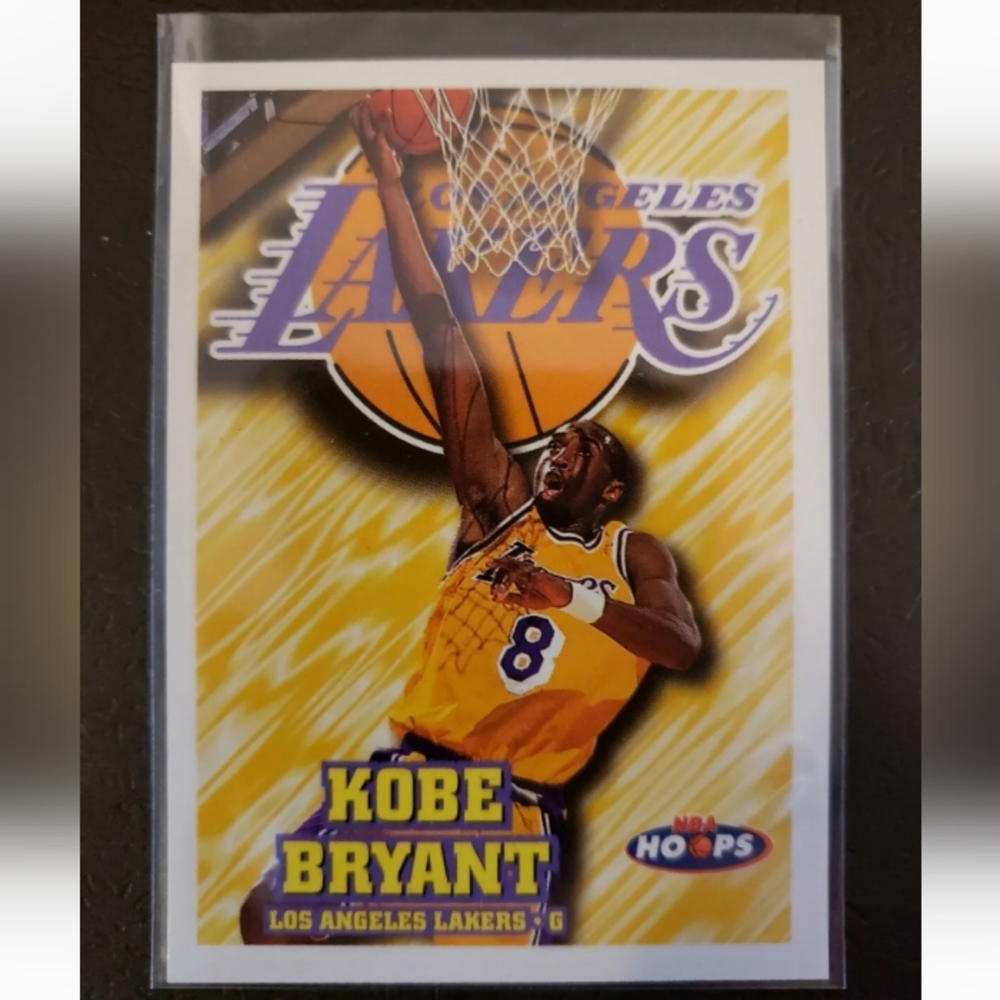 Kobe Bryant NBA Hoops 97-98 card (2nd year)